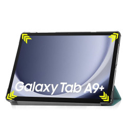 ETUI SMARTCASE na tablet Samsung Galaxy Tab A11+ WiFi X230 5G X236 / A9+ WiFi X210 5G X216 11" cali zielone