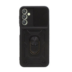 Etui pancerne CamShield Ring na telefon Samsung Galaxy A24 4G / M34 5G czarne