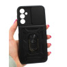 Etui pancerne CamShield Ring na telefon Samsung Galaxy A24 4G / M34 5G czarne