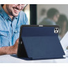 ETUI LEATHER CASE PEN na tablet Apple iPad Air 11 8 gen M4 2026 / 7 gen M3 2025 / 6 gen M2 2024 / 5 gen 2022 / 4 gen 2020 granat