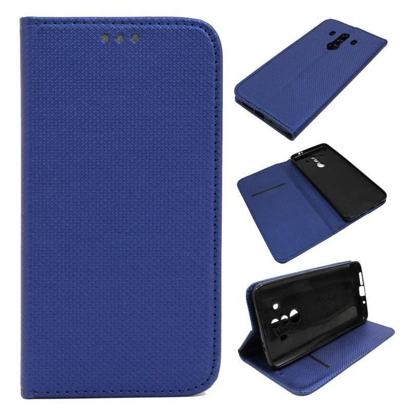 Etui Smart Magnet na telefon Huawei Mate 10 PRO BLA-L09 BLA-L29 granatowe