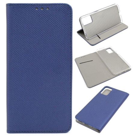 Etui Smart Magnet na telefon motorola moto e22 / e22i XT2239 granatowe