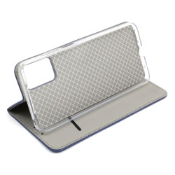 Etui Smart Magnet na telefon motorola moto e22 / e22i XT2239 granatowe