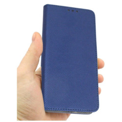 Etui Smart Magnet na telefon motorola moto e22 / e22i XT2239 granatowe