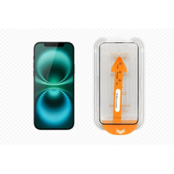 9D Szkło hartowane na telefon Apple iPhone 12 A2172 / 12 Pro A2341 łatwy montaż czarne