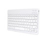 Klawiatura bluetooth UNIWERSALNA do tabletu biała