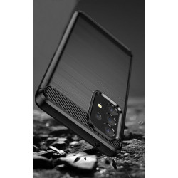 Etui Bumper Carbon Lux na telefon Samsung Galaxy A53 5G A536 czarne