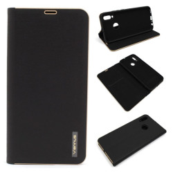 Etui Flip Vennus na telefon Huawei P Smart 2019 POT-LX1 czarny