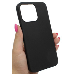 Etui Jelly Case na telefon Apple iPhone 13 Mini czarne matowe