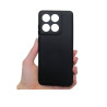 Etui Silicon Case na telefon motorola edge 60 5G XT2505 / edge 60 fusion 5G XT2503 czarne