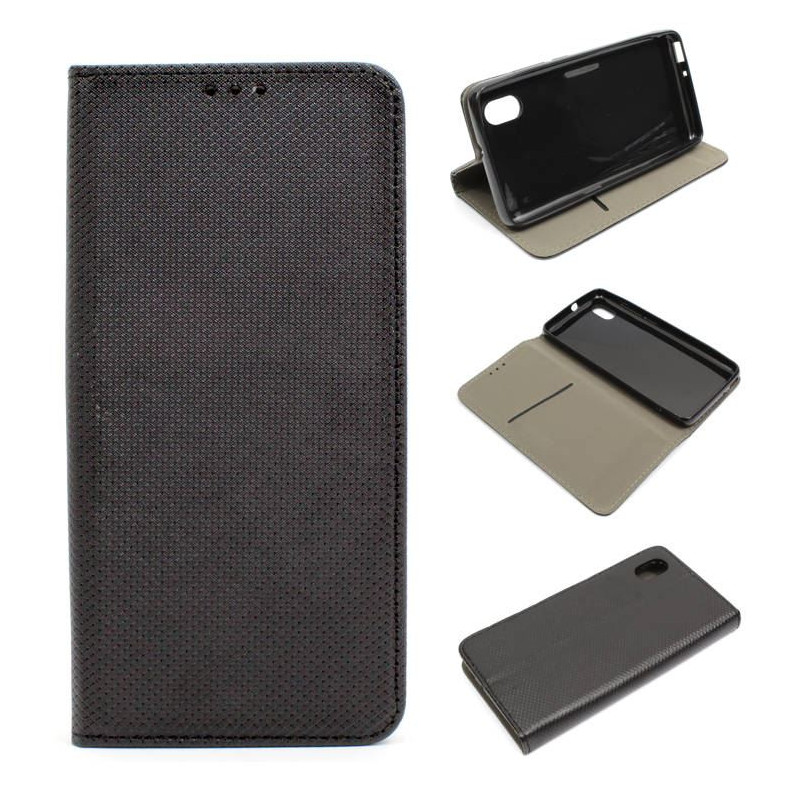 Etui Smart Magnet na telefon Alcatel 1B 2020 5002 czarne
