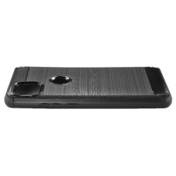 Etui Bumper Carbon Lux na telefon motorola moto g 5G XT2113 czarne