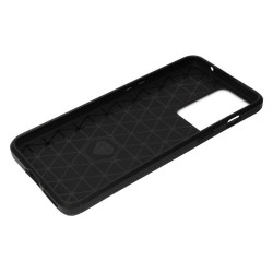 Etui Bumper Carbon Lux na telefon OnePlus Nord 2T 5G czarne