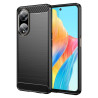Etui Bumper Carbon Lux na telefon OPPO A98 5G CPH2529 czarne