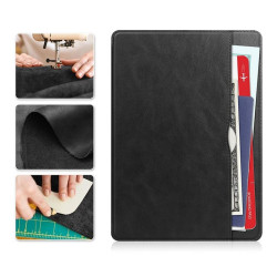 ETUI LEATHER CASE PEN na tablet Lenovo Tab M11 / K11 / K11E 11 10,95" TB330 czarne z miejscem na rysik