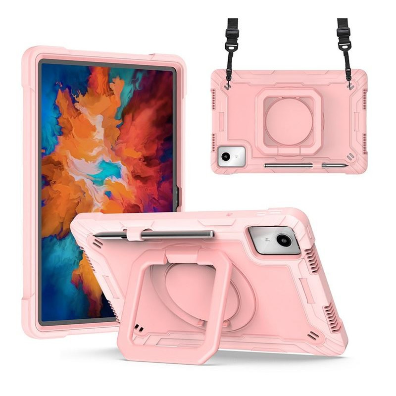 ETUI SOLID 360 PEN na tablet Lenovo Tab M11 / K11 / K11E 11 10,95" TB330 różowe