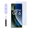 9H SZKŁO hartowane na telefon Realme GT 6 5G RMX3851 / GT 6T 5G RMX3853 / GT Neo 6 5G RMX3852 / GT Neo 6 SE 5G RMX3850 UV+lampa