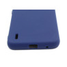 Etui SILICONE LENS na telefon motorola moto e7 / e7i power granatowe