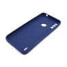 Etui SILICONE LENS na telefon motorola moto e7 / e7i power granatowe