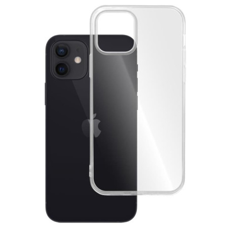 Etui Jelly Case na telefon Apple iPhone 12 A2172 / 12 Pro A2341 bezbarwne 2mm
