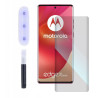 9H SZKŁO hartowane na telefon motorola edge 50 fusion 5G XT2429-2 UV + lampa
