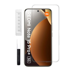 9H SZKŁO hartowane na telefon Xiaomi Redmi Note 15 Pro+ 5G 2510ERA8BG / POCO M8 Pro 5G 2510EPC8BG UV + lampa