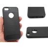 Etui Bumper Carbon Lux na telefon Apple iPhone 5 A1428 / 5S A1453 / SE A1723 czarne