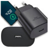 Ładowarka sieciowa USB TYP C Power Delivery QC 3,6A 25W czarna