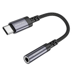 Adapter USB-C na jack 3,5 mm z DAC, szary