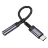 Adapter USB-C na jack 3,5 mm z DAC, szary