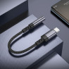 Adapter USB-C na jack 3,5 mm z DAC, szary