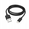 Kabel USB Lightning 1m czarny do iPhone i iPad