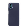 Etui Jelly Case na telefon motorola moto g34 5G granatowe matowe