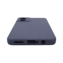 Etui Jelly Case na telefon motorola moto g34 5G granatowe matowe