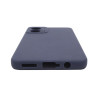 Etui Jelly Case na telefon motorola moto g34 5G granatowe matowe