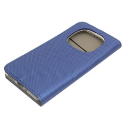 Etui Smart Magnet na telefon Xiaomi Redmi Note 14 Pro 5G 24090RA29G / 14 Pro+ 5G 24115RA8EG / POCO X7 5G granatowe