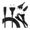 Kabel zasilający euro ósemka 1,5m 2 PIN - przewód do RTV AGD audio video | Sklep online