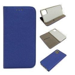 Etui Smart Magnet na telefon Apple iPhone 11 A2111 granatowe