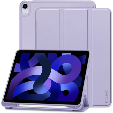 Etui TECH-PROTECT SMARTCASE PEN na tablet Apple iPad Air 11 8 M4 2026 / 7 M3 2025 / 6 M2 2024 / 5 2022 / 4 2020 fioletowe