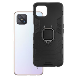 Etui pancerne Ring Armor na telefon OPPO Reno 4Z 5G czarne