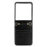 Leather Case Strap do Infinix Zero Flip czarny