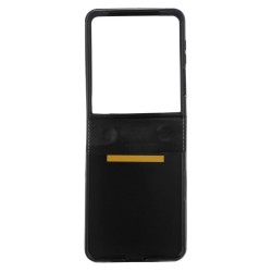 Leather Case Strap do Infinix Zero Flip czarny