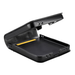 Leather Case Strap do Infinix Zero Flip czarny