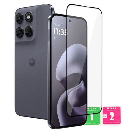 9H SZKŁO hartowane na telefon motorola moto g87 5G XT2621-6 / g77 5G XT2621-4 / g67 5G XT2621-2 FULL 6D CF