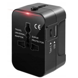 Adapter/przejściowka sieciowa CAŁY ŚWIAT USB C PD
