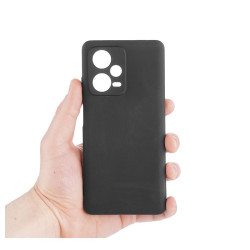 Etui Jelly Case na telefon Xiaomi Redmi Note 12 Pro+ 5G MZB0DE7EU czarne MATT