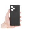 Etui Jelly Case na telefon Xiaomi Redmi Note 12 Pro+ 5G MZB0DE7EU czarne MATT