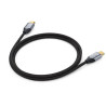 Kabel HDMI - HDMI 2.1 4K 8K UHD 1m oplot czarny
