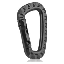 Karabińczyk turystyczny ABS z blokadą 8.5cm | Wytrzymały uchwyt brelok