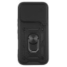 Etui pancerne CamShield Ring na telefon Honor 600 5G VKJ-NX9 / 600 Pro 5G VKP-NX9 czarne